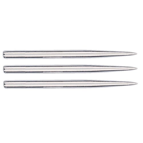 Bull's Bull's Steel Dart Grip Points Silver