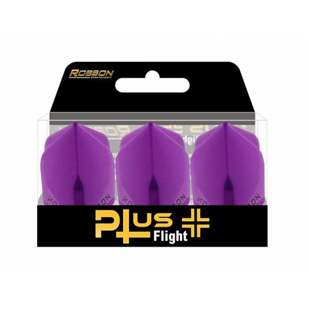 Bull's Bull's Robson Plus Flight Std. - Purple - Dart Flights