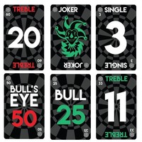 Bull's Deal a Dart card game Bull's Bull's Deal a Dart card game