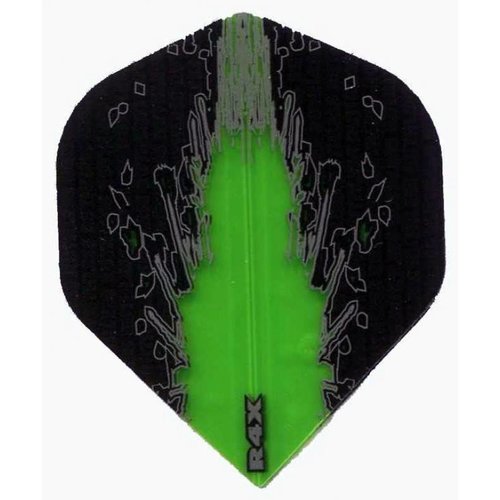 Ruthless Ruthless R4X High Impact Black Green - Dart Flights