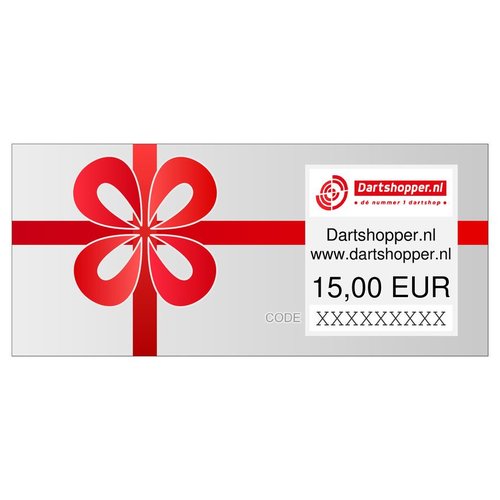 Dartshopper Dartshopper Cadeaubon