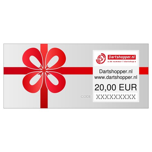 Dartshopper Dartshopper Cadeaubon