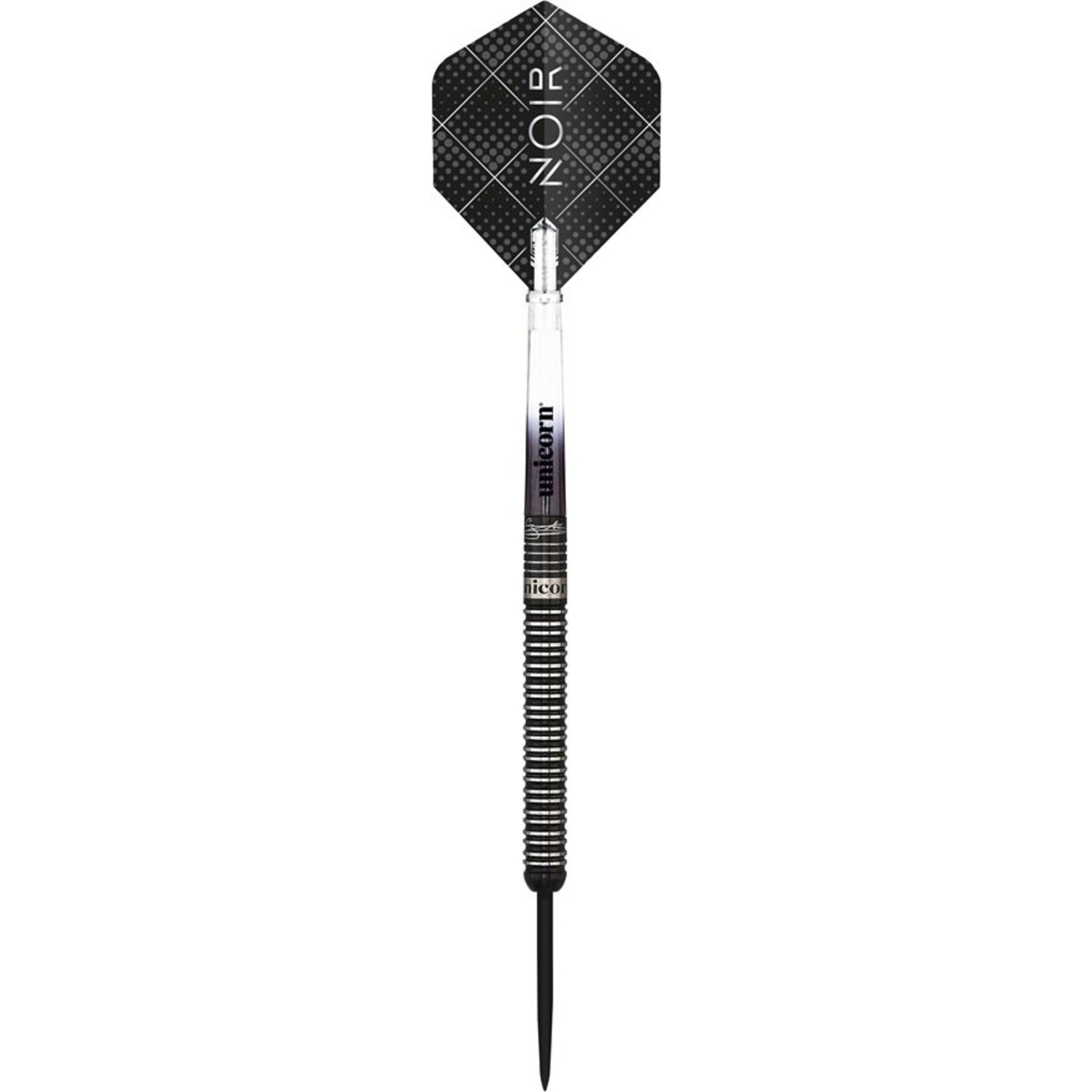 Unicorn Striker Type 5 80% Tungsten Steel Tip Darts Fléchettes à Pointe Acier Mixte, Rouge, 21