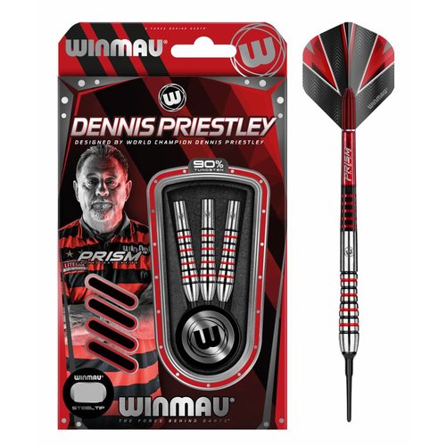 Winmau Winmau Dennis Priestley 90% Soft Tip - Dartpijlen