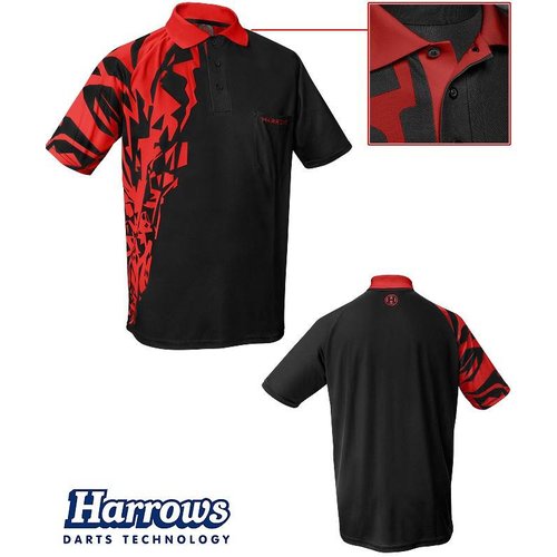 Harrows Harrows Rapide Red Dartshirt