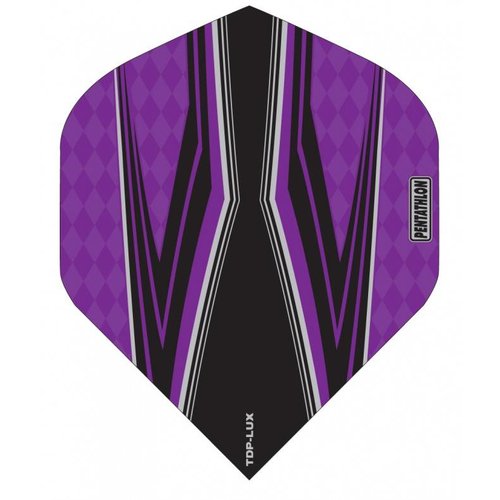 Pentathlon Pentathlon TDP LUX Vision Black/Purple - Dart Flights