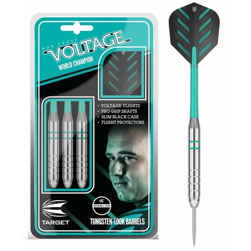 Target Target Rob Cross Silver Voltage - Dartpijlen