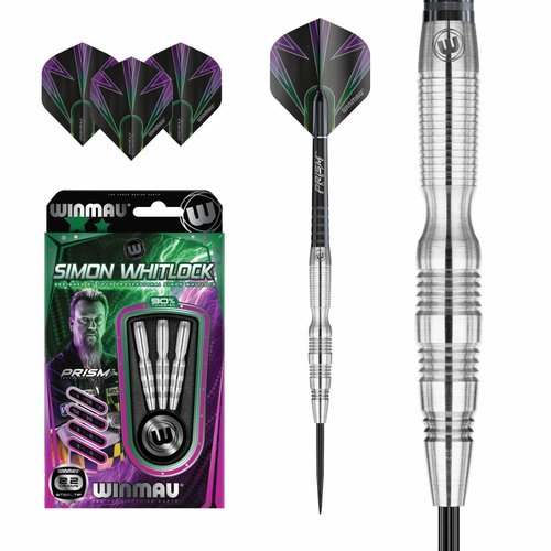 Winmau Winmau Simon Whitlock Silver 90% - Dartpijlen