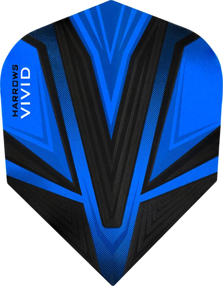 Harrows Vivid Blue Dart Flights