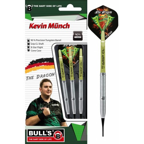 Bull's Germany Bull's Kevin Münch 90% Soft Tip - Dartpijlen