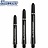 Harrows Supergrip Black and Silver - Dart Shafts