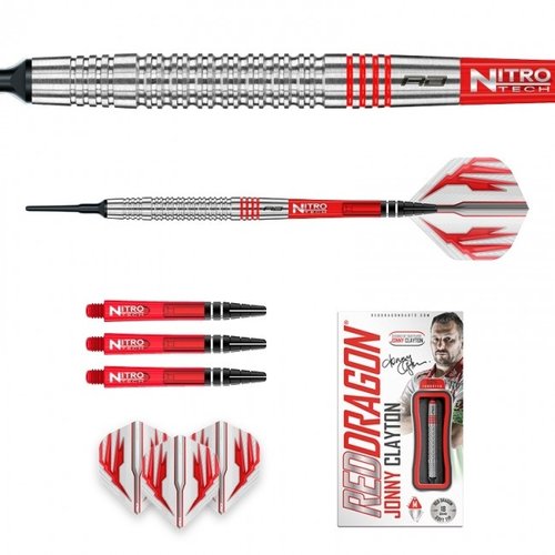 Red Dragon Red Dragon Jonny Clayton 90% Soft Tip - Dartpijlen