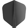 8 Flight 8 Flight Black NO6 - Dart Flights