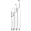 8 Flight 8 Flight Regular Clear Fixed - Dart Shafts