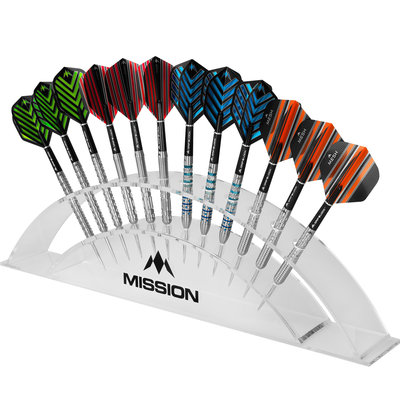 Mission Mission Station 12 Darts Display Mission Station 12 Darts Display
