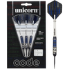 Unicorn Unicorn Code 80% Black Blue - Dartpijlen