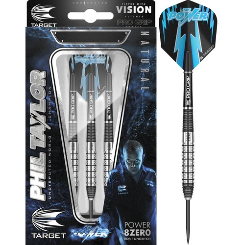 Target Target Phil Taylor Power 8ZERO 2 80% - Dartpijlen