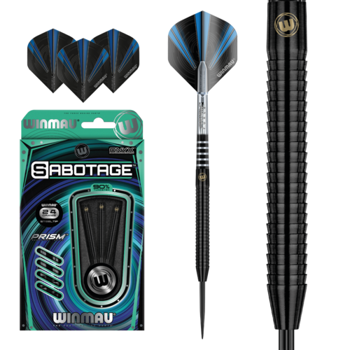 Winmau Winmau Sabotage Onyx 90% - Dartpijlen