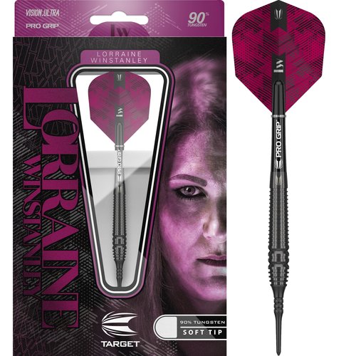 Target Target Lorraine Winstanley 90% Soft Tip - Dartpijlen