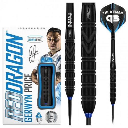 Red Dragon Red Dragon Gerwyn Price Back to Black 90% - Dartpijlen