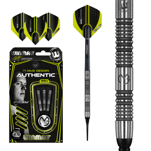 Winmau Winmau Michael van Gerwen Authentic 85% Soft Tip - Dartpijlen