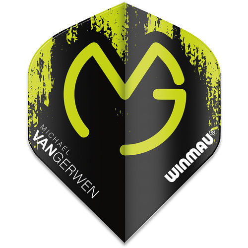 Winmau Winmau Michael van Gerwen Mega Standard Black - Dart Flights