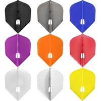 L-Style Champagne Flight L3 Shape Solid Black - Dart Flights L-Style L-Style Champagne Flight L3 Shape Solid Black - Dart Flights