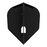 L-Style Champagne Flight L3 Shape Solid Black - Dart Flights L-Style L-Style Champagne Flight L3 Shape Solid Black - Dart Flights