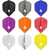 L-Style L-Style Champagne Flight L3 Shape Solid White - Dart Flights