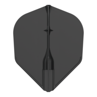 L-Style Champagne Flight EZ L3 Shape Black - Dart Flights L-Style L-Style Champagne Flight EZ L3 Shape Black - Dart Flights