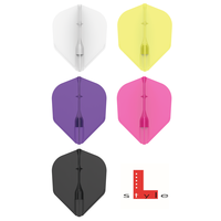 L-Style Champagne Flight EZ L3 Shape Black - Dart Flights L-Style L-Style Champagne Flight EZ L3 Shape Black - Dart Flights