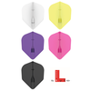 L-Style L-Style Champagne Flight EZ L3 Shape White - Dart Flights