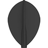 8 Flight 8 Flight Black Teardrop - Dart Flights