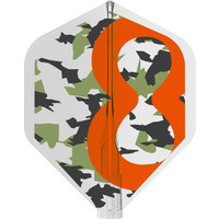 8 Flight RVB Camo NO2 - Dart Flights 8 Flight 8 Flight RVB Camo NO2 - Dart Flights