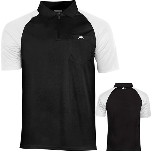 Mission Mission Exos Cool SL Black & White - Dart Shirt