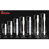 L-Style L-Style L-Shaft Locked Straight Clear Black - Dart Shafts