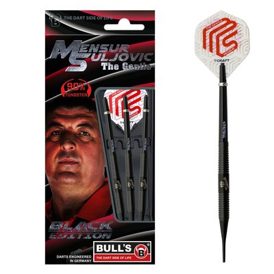 Bull's Germany Bull's Mensur Suljovic 90% Black Edition Soft Tip Bull's Mensur Suljovic 90% Black Edition Soft Tip
