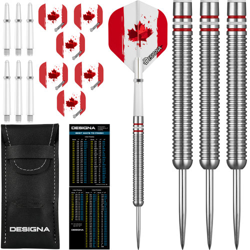 Designa Patriot X Canada 90% - Dartpijlen