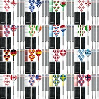Patriot X England 90% - Dartpijlen Designa Patriot X England 90% - Dartpijlen