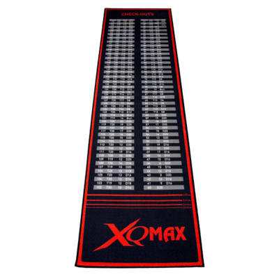 [Tweedekans] XQMax Check Out Dartmat Red/Black