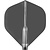 Cosmo Darts - Fit Flight AIR Dark Black Standard - Dart Flights