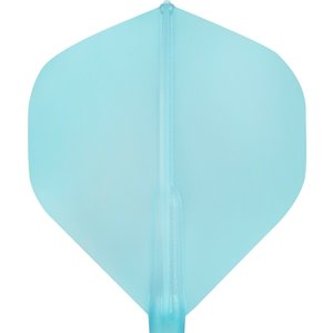 Cosmo Darts - Fit Flight Clear Blue Standard