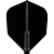 Cosmo Darts - Fit Flight Dark Black Shape - Dart Flights