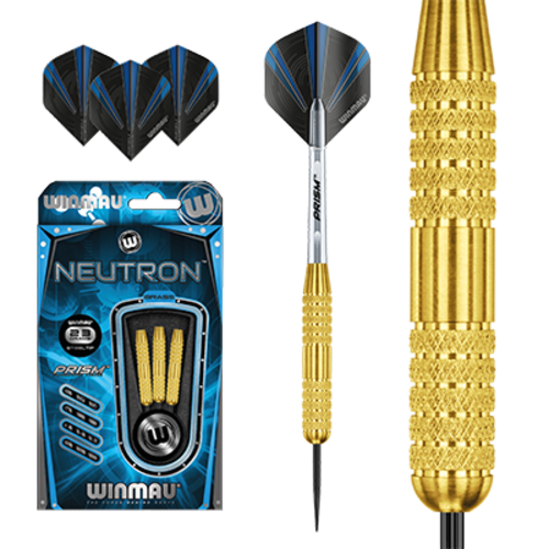 Winmau Winmau Neutron 3 Brass - Dartpijlen