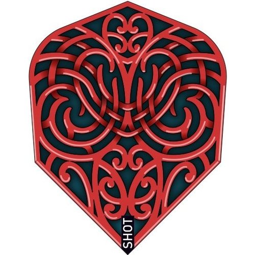 Shot Shot Warrior Kapene Std.6 - Dart Flights