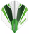 Winmau Prism Alpha White & Green - Dart Flights