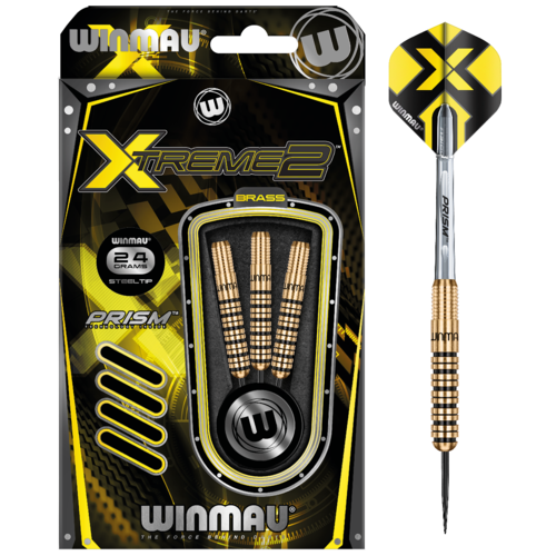 Winmau Winmau Xtreme2 - 1 Brass - Dartpijlen