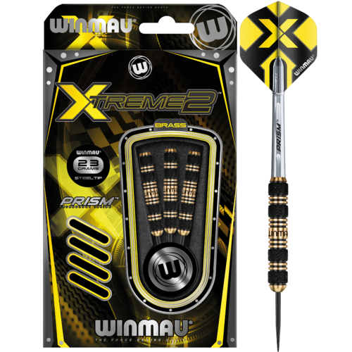 Winmau Winmau Xtreme2 - 2 Brass - Dartpijlen