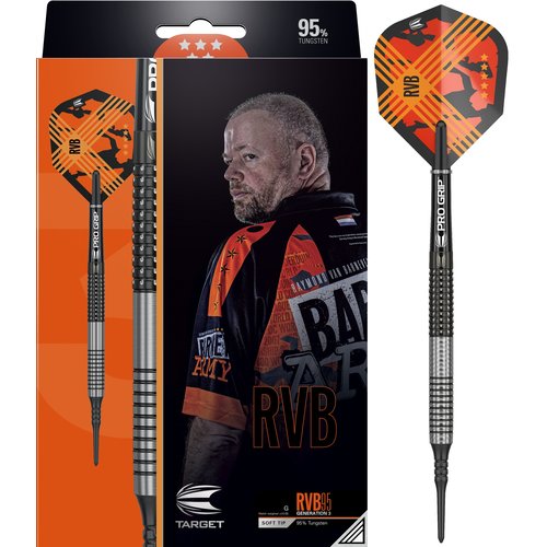 Target Target Raymond van Barneveld Gen 3 95% Soft Tip - Dartpijlen