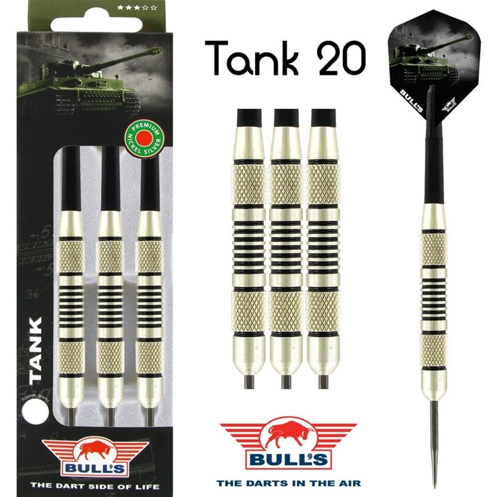 Bull's Tank Nickel Silver 20g